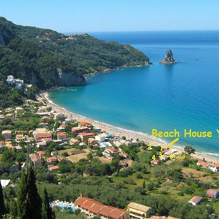 Beach House Yannis 3 In Agios Gordios Beach On Corfu Esterno foto